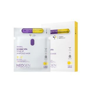 NEOGEN - Dermalogy Double Vita Tone Up Ampoule Mask Set