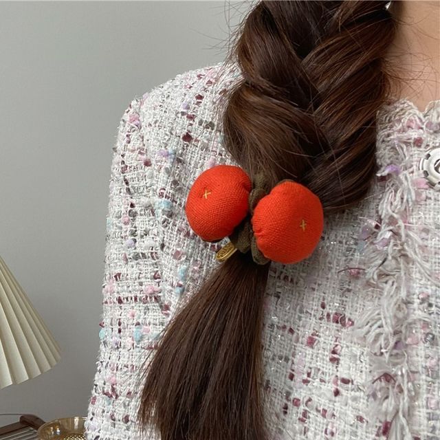 Allyrinta-Persimmon Hair Tie