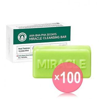 SOME BY MI - AHA, BHA, PHA 30 Days Miracle Cleansing Bar 1pc (x100) (Bulk Box)