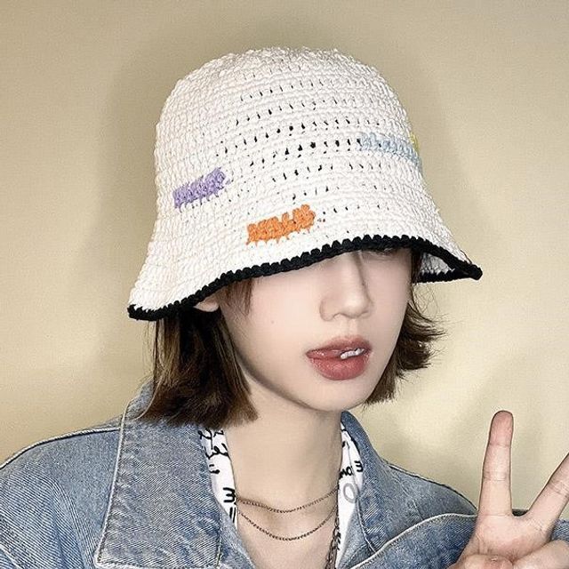 Nikifa Knit Bucket Hat YesStyle