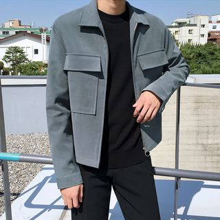 plain utility jacket