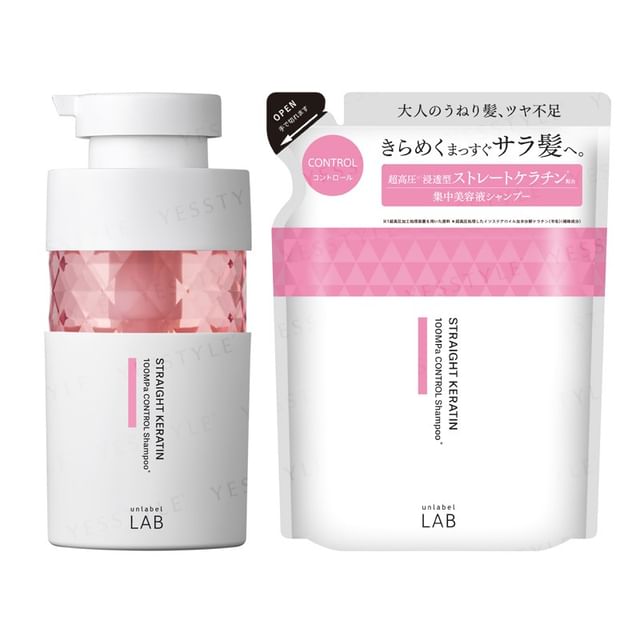 JPS LABO-Unlabel Lab 超柔順亮澤玫瑰角蛋白洗髮精