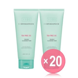 BRING GREEN - Tea Tree Cica Trouble Cleansing Foam Double Set (x20) (Bulk Box)