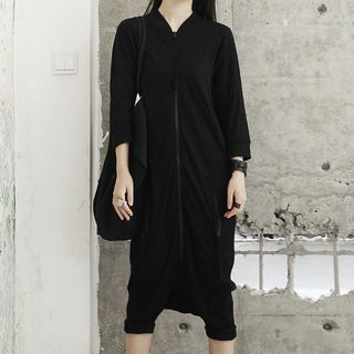 simple black jumpsuit