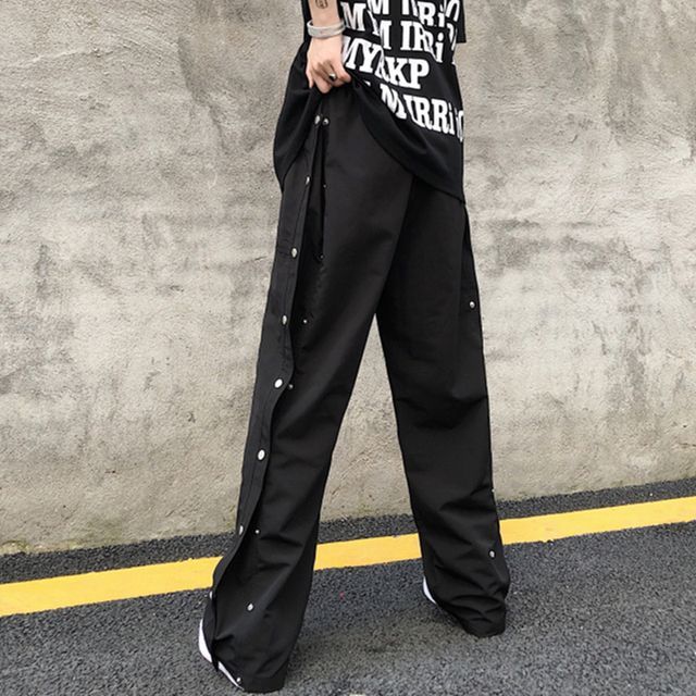 INStudio - Button-Up Sweatpants | YesStyle