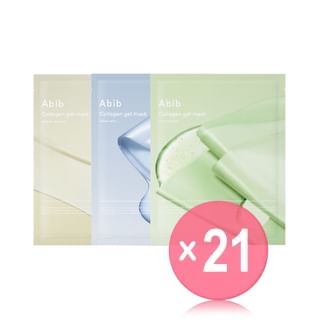 Abib - Collagen Gel Mask Set - 3 Types (x21) (Bulk Box)