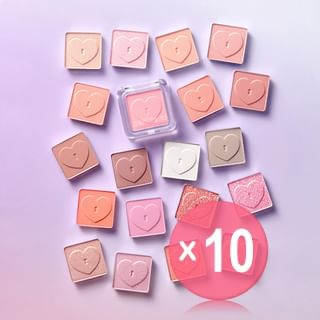 peripera - Heart Pocket Single - 20 Colors (x10) (Bulk Box)