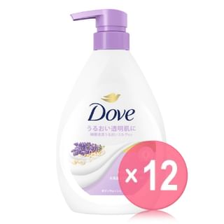 Dove Japan - Lavender & Oat Milk Body Wash (x12) (Bulk Box)