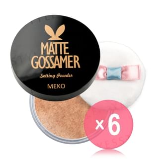 MEKO - Popfestive-Magic Party Matte Gossamer Setting Powder 02 Natural (x6) (Bulk Box)