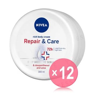 NIVEA - Repair & Care Rich Body Cream  (x12) (Bulk Box)