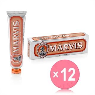 Marvis - Ginger Mint Toothpaste (x12) (Bulk Box)