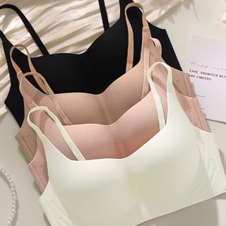 HYG Lingerie-Plain Seamless Push Up Bra
