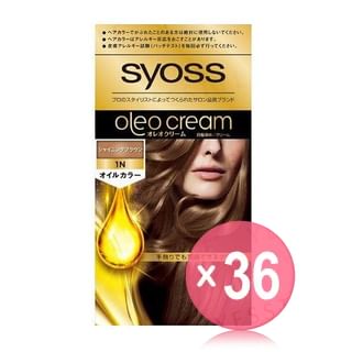 syoss - Oreo Cream Hair Color 1N Shining Brown (x36) (Bulk Box)