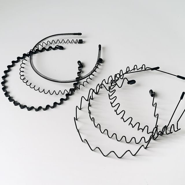 moliveny-Wavy Alloy Headband