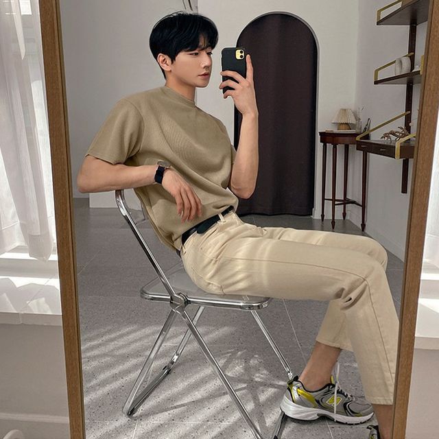 MRCYC-Short-Sleeve Plain T-Shirt