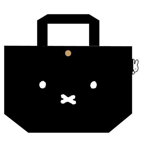 Miffy x Hapitas Canvas Face Mini Tote | zillymonkey