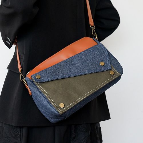 I.O.U - Denim Crossbody Bag