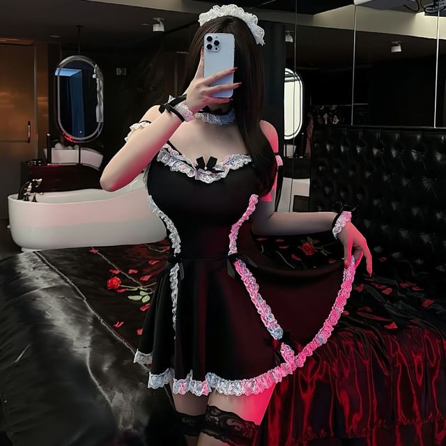 Hotty-Maid Lingerie Costume Set