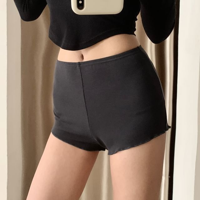 Ulark-Mid Rise Plain Undershorts