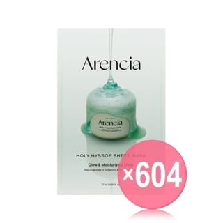 Arencia - Holy Hyssop Sheet Mask (x604) (Bulk Box)
