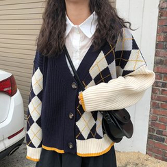 Dute - Color-Block Cardigan Dute - Color-Block Cardigan