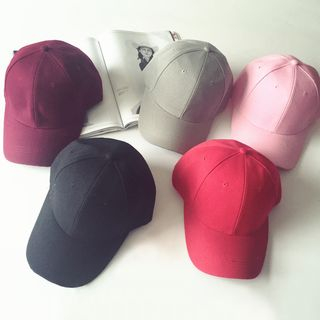 kids plain baseball caps