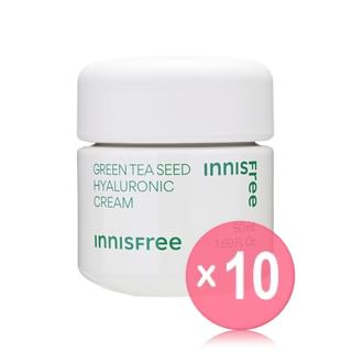 innisfree - Green Tea Seed Hyaluronic Cream (x10) (Bulk Box)