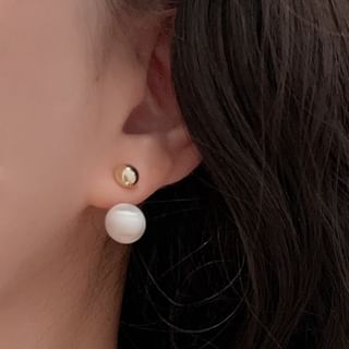PANGU-Two Tone Ball Ear Jacket