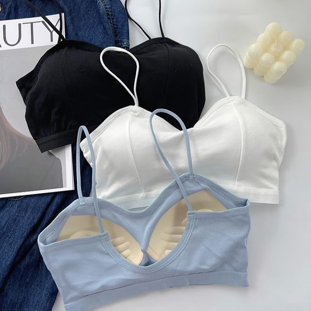 DIYI-Plain Bra Top