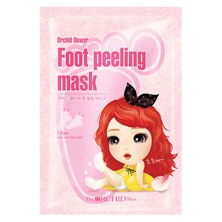 The ORCHID Skin - Orchid Flower Foot Peeling Mask 1pair