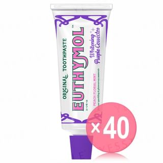 Ginza Stefany Tokyo - EUTHYMOL Whitening Purple Corrector Toothpaste (x40) (Bulk Box)