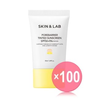 SKIN&LAB - Porebarrier Tinted Sunscreen (x100) (Bulk Box)