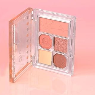 Gracebabi - 2 in 1 Eyeshadow & Cheek Palette - Pink