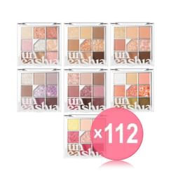 UNLEASHIA - Glitterpedia Eye Palette - 7 Types (x112) (Bulk Box)