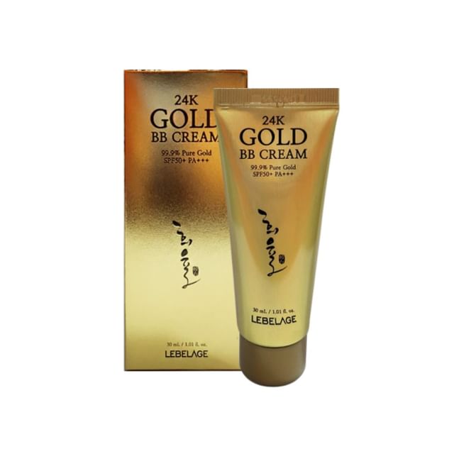 lebelage 24k gold bb cream review