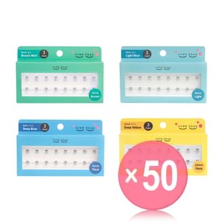 ccam bbak - Original Eyelash 3 Points - 9 Types (x50) (Bulk Box)