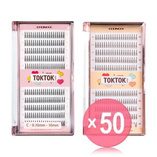 CORINGCO - Toktok-Hara Filter Eyelash - 7 Types (x50) (Bulk Box)