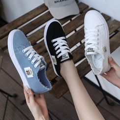 Satomi - Canvas Lace Up Sneakers Satomi - Canvas Lace Up Sneakers