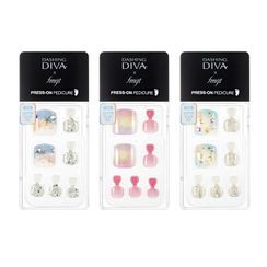THE FACE SHOP - Dashing Diva Press-On Pedicure SUPER SLIM FIT 20SUMMER Edition - 18 Types THE FACE SHOP - Dashing Diva Press-On Pedicure SUPER SLIM FIT 20SUMMER Edition - 18 Types