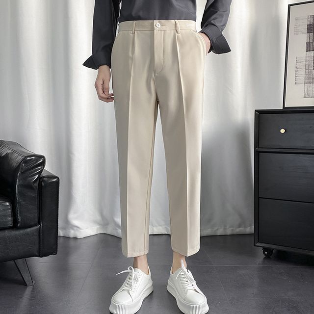 GRAYCIOUS Tapered Dress Pants (Various Designs) YesStyle