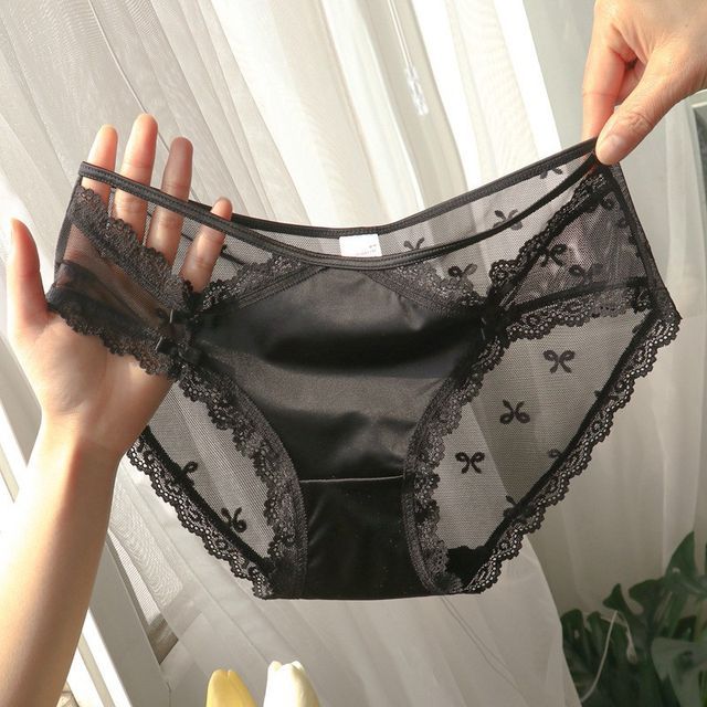 Wildery-Lace Trim Panties