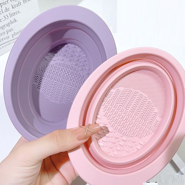 Nreain Silicone Makeup Brush Cleaning Bowl YesStyle