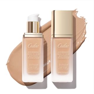 Oulac - Nourishing Skin To Skin Matching Foundation - 4 Colors