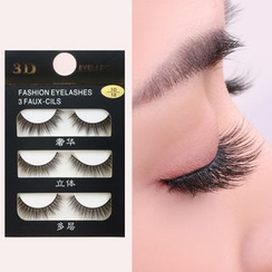 Mogugu - False Lashes (3 Pairs) Mogugu - False Lashes (3 Pairs)