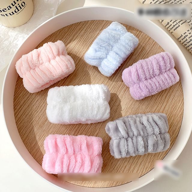 DREN Plain Face Wash Wristbands YesStyle