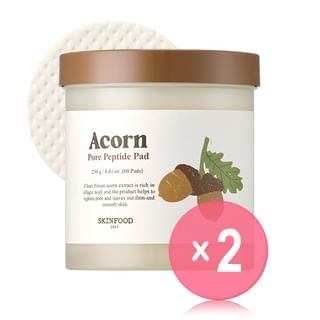 SKINFOOD - Acorn Pore Peptide Pad 2pcs Bundle Set