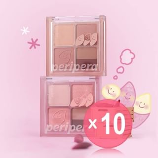 peripera - Ink Pocket Shadow Palette Pink Guma Series - 2 Types (x10) (Bulk Box)
