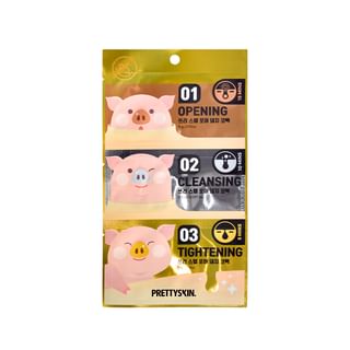 Pretty skin - 3 Step Pore Pig Nose Pack