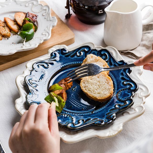 Modern Wife - Embossed Ceramic Plate