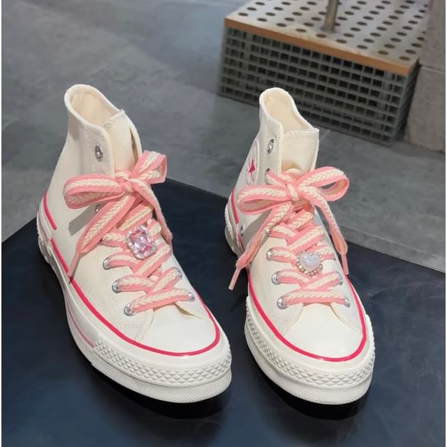 XIXI STUDIO-Woven Sneaker Shoelaces